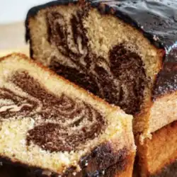 Panqué de Nuez o Panqué marmoleado