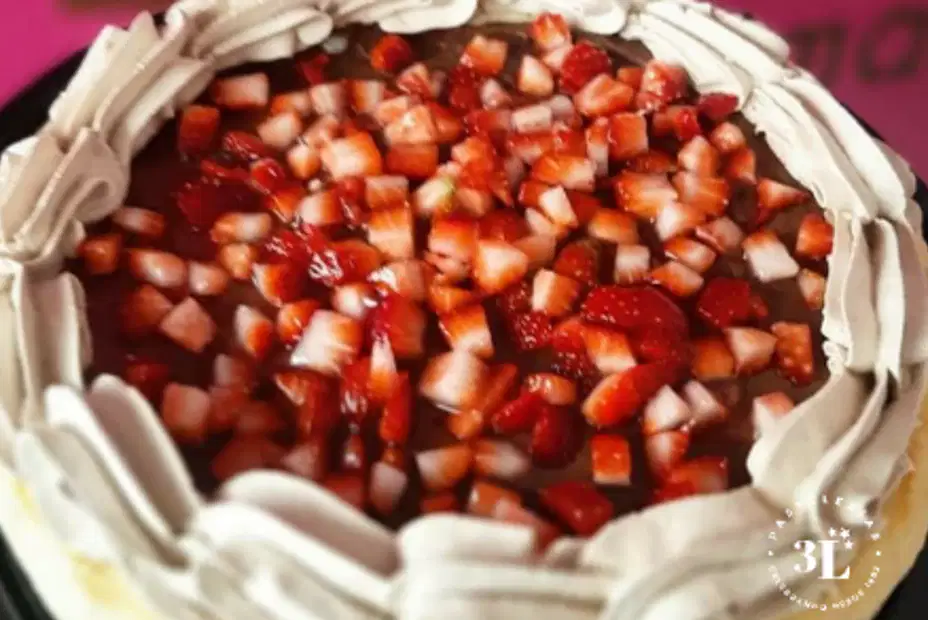 Cheese Cake con Nutella y fresas