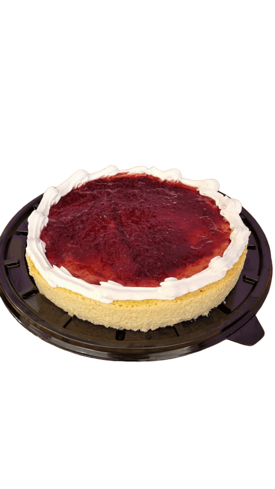 Pastel de queso con zarzamora o frutos del bosque