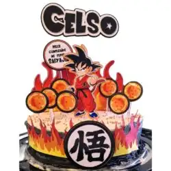 Pastel de Dragon Ball
