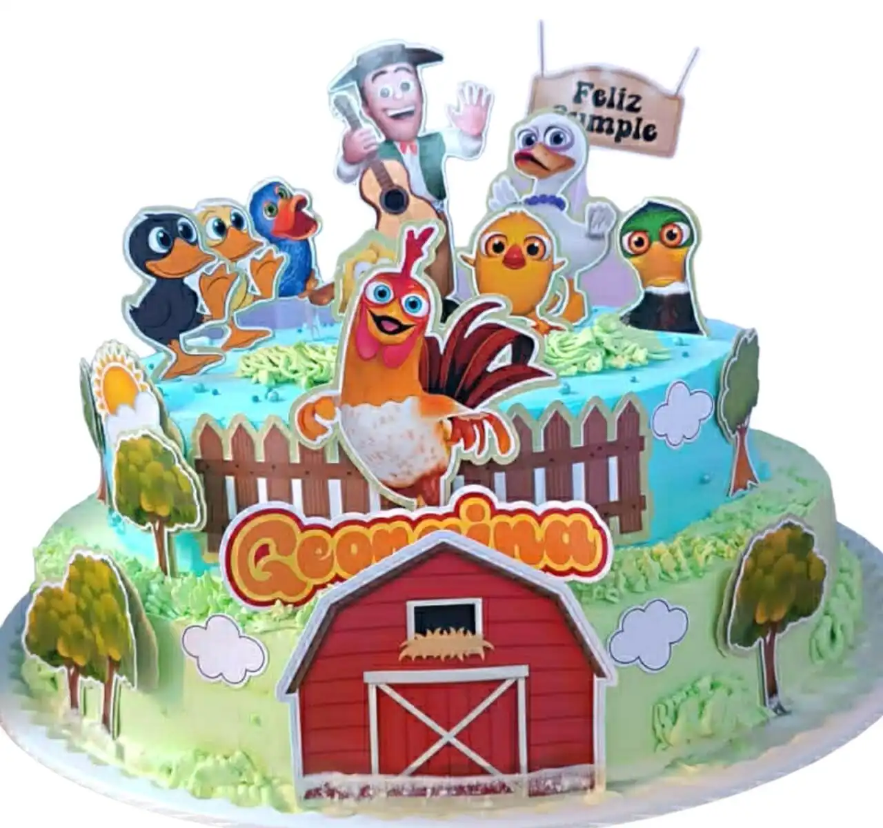 Pastel de la granja de zenon