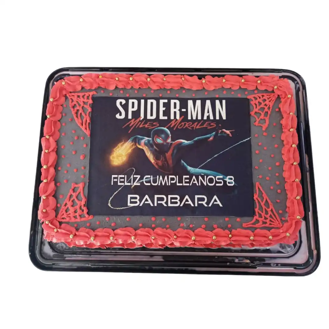 Pastel de Spiderman - Imagen 7