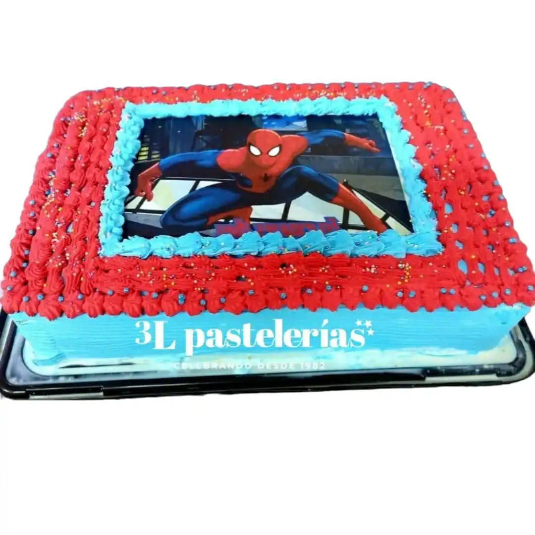 Pastel de Spiderman - Imagen 9