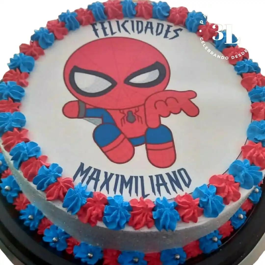 Pastel de Spiderman - Imagen 5